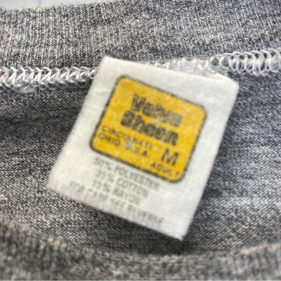 Vintage 80s Penn State College Old English Font Single Stitch T-Shirt - Picture 7 of 7